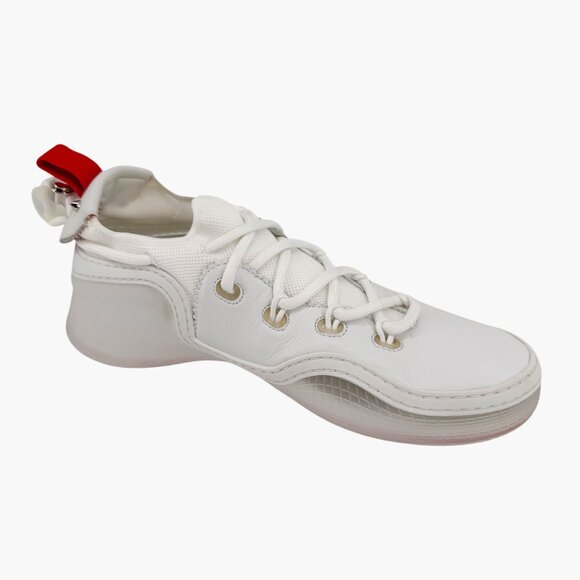 Christian Louboutin Arpoador Donna Sneakers White Leather Size 39.5 US 9.5 Women - Picture 13 of 16
